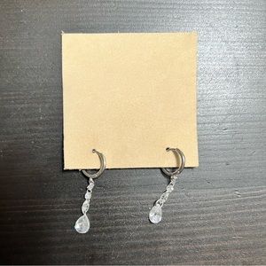 BHLDN Rhinestone Drop Earrings